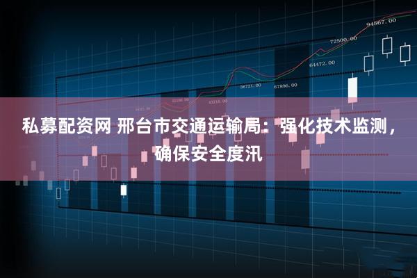私募配资网 邢台市交通运输局：强化技术监测，确保安全度汛