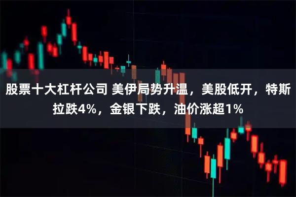 股票十大杠杆公司 美伊局势升温，美股低开，特斯拉跌4%，金银下跌，油价涨超1%